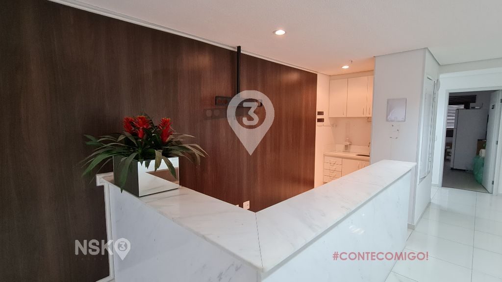 Sala Comercial com 5 Salas e 9 vagas para Locação, 208 m² por R$ 12.500,00