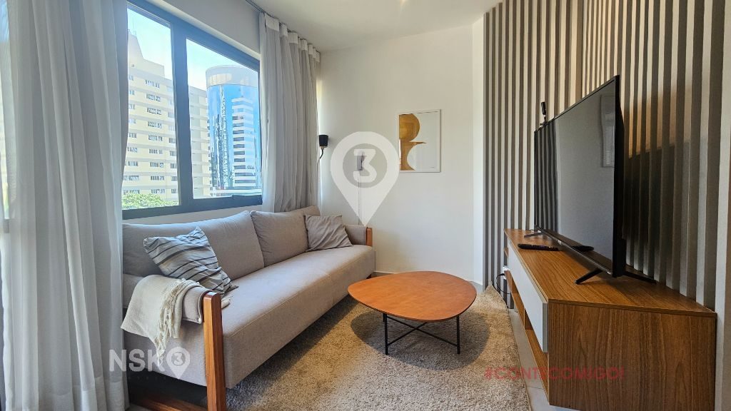 Apartamento com 1 Quarto e 1 vaga para Locação, 48 m² por R$ 2.950,00